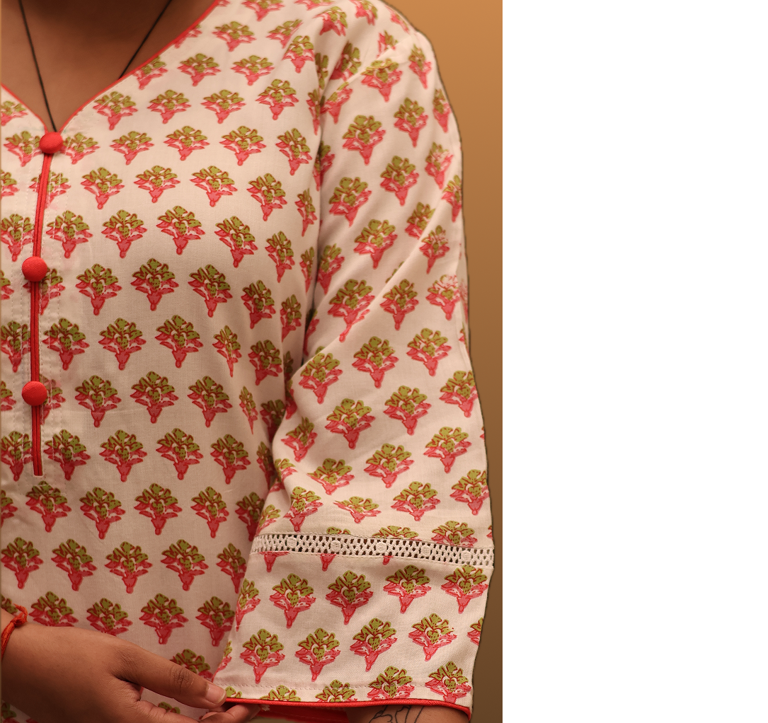 Soft Cotton Straight Kurta Set